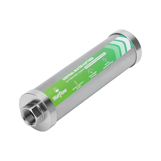 Salt-Free Water Descaler Sysrem – Central Whole-House Water Softener, 3/4" NPT, Polarization System, Prevents Scale Without Salt or Chemicals