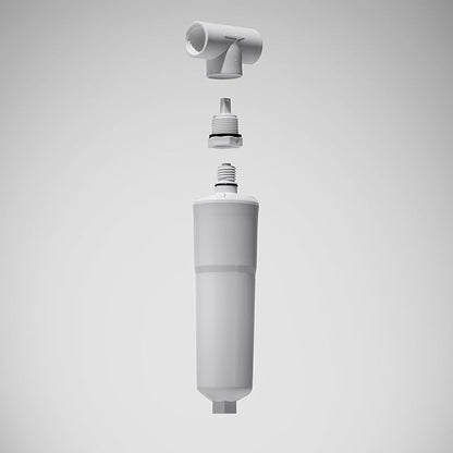 Optimal Scale Inhibitor AP341 / AP430SS T-Fitting, 1 Scale Inhibitor Filter | Whole Home Water Heater, Water Softener or point of use | Prevent Scale Accumulation and Protect Water Heaters, Pack of 1
