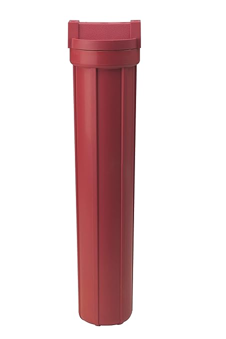 Pentair Pentek 150111 High Temperature Filter Housing, 3/4" NPT #20 Standard Glass-Reinforced Nylon Water Filter Housing, 20-Inch, Red/Red
