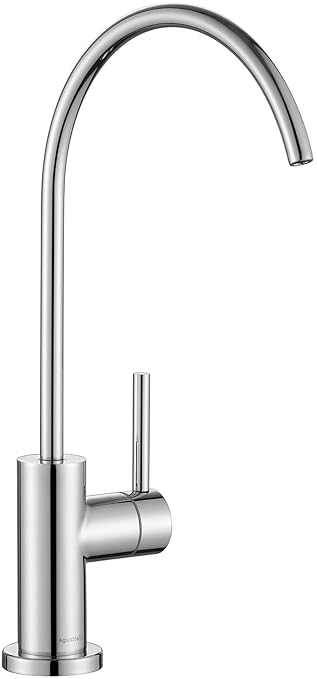 AguaStella AS09CH Chrome Stainless Steel Kitchen Water Filter Faucet RO Faucet for Most Reverse Osmosis Units or Water Filtration System in Non-Air Gap