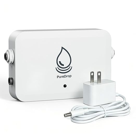 PureDrop PDR-UVF3 UV LED Water Filter for Under Sink Water Filter & RO Systems, Smart On/Off Switch, Long-Lasting Ultraviolet LED, Reduce up to 99.9% of Baçtёria