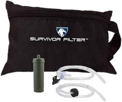Survivor Filter - Ultra Pre-Filter Kit | USA Tested - Compatible with PRO & PRO X Portable Emergency Water Filters - Removes Bacteria, Parasites, Metals & Chemicals