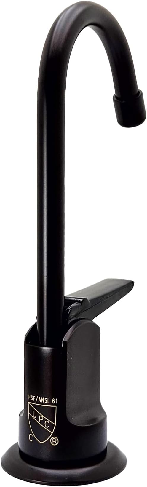 Westbrass R203-NL-12 6" Touch-Flo Style Pure Water Dispenser Faucet, Oil Rubbed Bronze