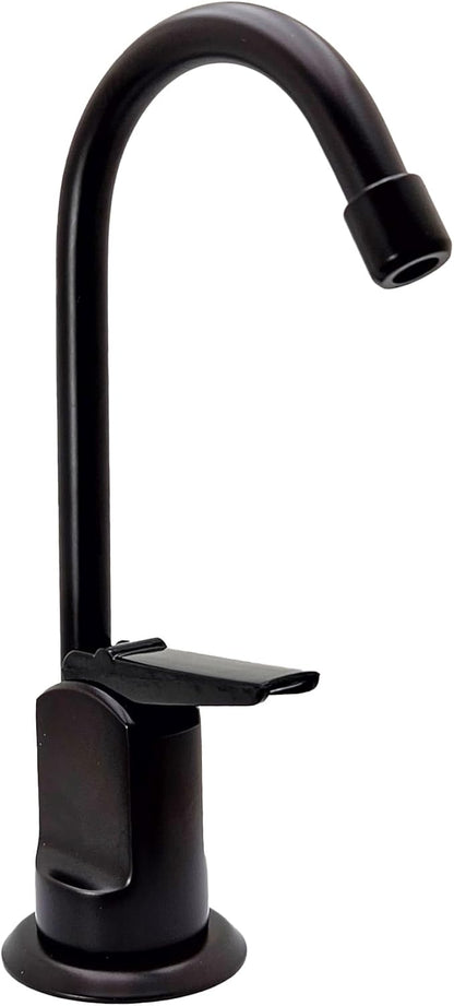 Westbrass D203-NL-12 6" Touch-Flo Style Pure Cold Water Dispenser Faucet, 1-Pack, Oil Rubbed Bronze