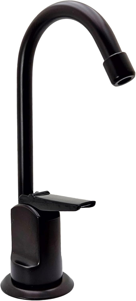Westbrass D203-NL-12 6" Touch-Flo Style Pure Cold Water Dispenser Faucet, 1-Pack, Oil Rubbed Bronze