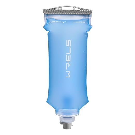 WRELS Gravity Water Filter 3L,Camping Water Filtration System with Purifier 0.1 Micron Hollow Fiber Filter for Camping, Backpacking & Travel BPA-Free