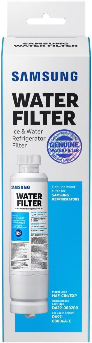 Express Water – 3 Year Reverse Osmosis System Replacement Filter Set & SAMSUNG Genuine Filter for Refrigerator Water and Ice, Carbon Block Filtration