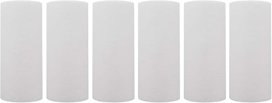 Tier1 20 Micron 10 x 4.5 Water Filter | Spun Wound Polypropylene Whole House Sediment Water Filter Cartridge | Replacement for SDC-45-1020, FPMB-BB20-10, P20-10BB | 4.5 x 10 Water Filter (6-Pack)