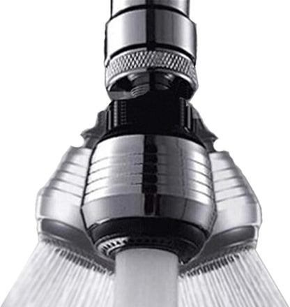 2 Pack Faucet Filter Aerator Sprayer, Sink 360 Swivel Water Tap Saving for Kitchen Bathroom (Short)