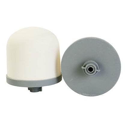Huining Ceramic Dome Water Filter with Coconut Shell Activated Carbon, for Pre-Filtration Unit Filter Media Replacement 0.15 to 0.5 Micron Household Water Bucket Filtration System Pitcher