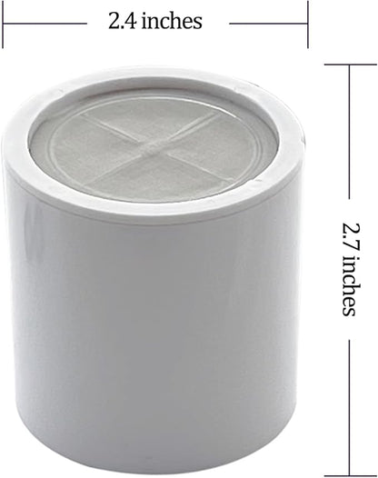 Stage Shower Filter Cartridge - Remove Chlorine Heavy Metals and Other Sediments, Reduces Dry Itchy Skin, Dandruff, High Output Hard Water Filter Replacement Cartridge (15 Stage-1)