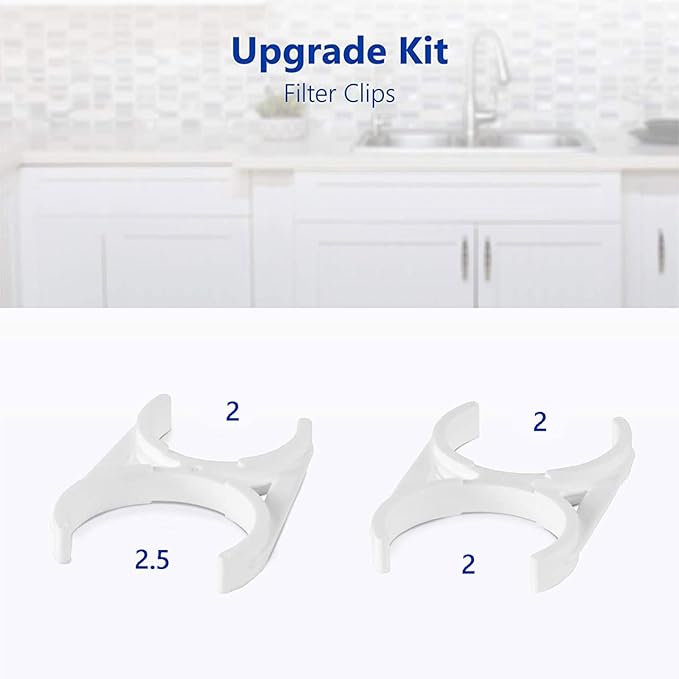 Express Water Filter Upgrade Kit for Reverse Osmosis and Under Sink Water Filtration System – Add a New Filtration Stage to Your System – Includes Adapters for ¼” Threaded and Quick Connect Filters