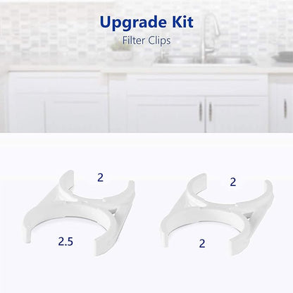 Express Water Filter Upgrade Kit for Reverse Osmosis and Under Sink Water Filtration System – Add a New Filtration Stage to Your System – Includes Adapters for ¼” Threaded and Quick Connect Filters