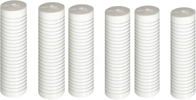 CFS – Standard Capacity Grooved Water Filter Cartridges Compatible with Whirlpool WHKF-GD05 Models – Removes Bad Taste and Odor – Whole House Replacement Filter Cartridge (6 Pack)