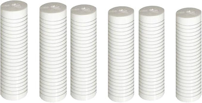CFS – Standard Capacity Grooved Water Filter Cartridges Compatible with Whirlpool WHKF-GD05 Models – Removes Bad Taste and Odor – Whole House Replacement Filter Cartridge (6 Pack)