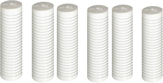CFS – Standard Capacity Grooved Water Filter Cartridges Compatible with Whirlpool WHKF-GD05 Models – Removes Bad Taste and Odor – Whole House Replacement Filter Cartridge (6 Pack)