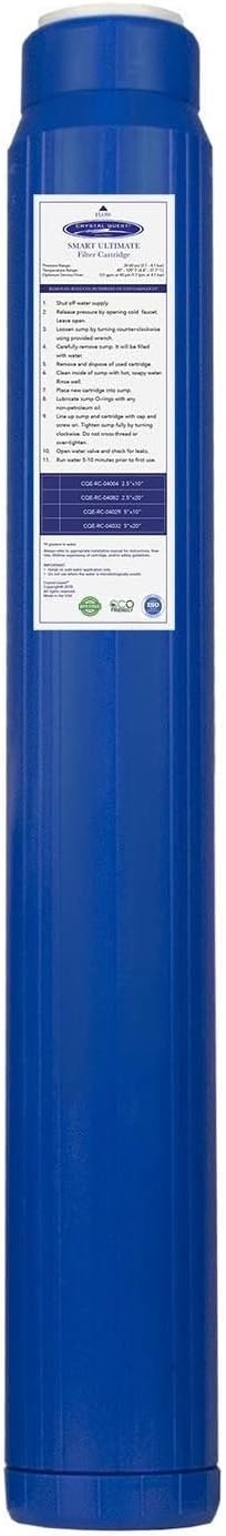 SMART Replacement Filter | 2-7/8" x 20" SMART Ultimate Cartridge | CQE-RC-04082 | Crystal Quest