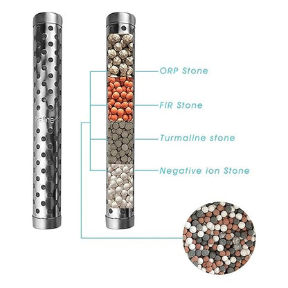 Alkaline Water Filter Sticks Portable Hydrogen Mineral Naturally Increases Levels Decreases ORP