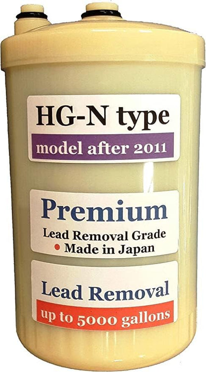 Japan Made HG-N Type Premium Grade Lead Removal Compatible Alkaline Water Filter (Not Compatible with Original HG Type Before 2010 Models)