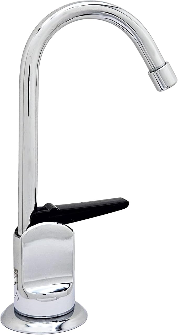 Westbrass R203-NL-26 6" Touch-Flo Style Pure Water Dispenser Faucet, Polished Chroe