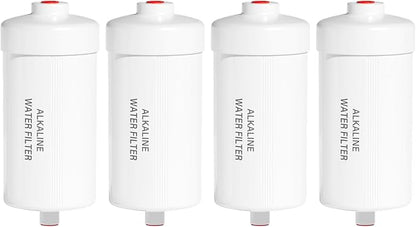 Purewell PH-2 White 3-Stage Alkaline Filter Elements, Additional filters for Berlkey® Black Activated Carbon Filters, Berlkey® and Purewell Gravity Filtration Water System, pH 8-9 (4 Pack, K Series)