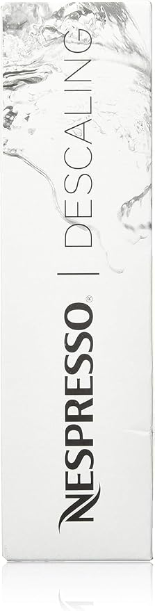 Nespresso Descaling Kit Solution, Fits all Models, 2 Packets, Descaling Solution for All Models, Includes Cleaning Cloth, Clear
