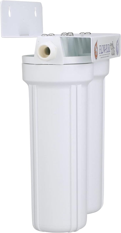 FLOW/PURWATT Watts 520022 RV/Boat Duo Exterior Water Filter with Garden Hose Fittings