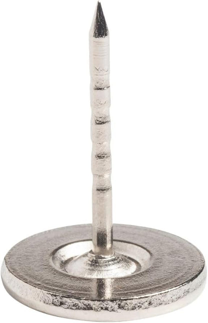 16MM GROOVED Flathead Pins for Retail Security Tags EAS Loss Prevention – 1000 Count – Checkpoint Security Compatible for Theft Prevention – for Apparel, Accessories, Others by BullsEye Protection