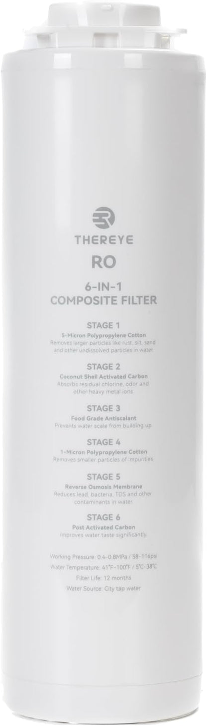 Thereye 6-in-1 RO Water Filter Element for WP01