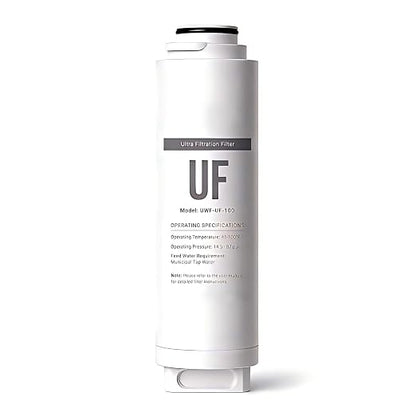 TOVASTY Ultra-Filtration Filter, Under Sink Water Filter System, 0.01 Micron Precision, High Capacity 4000 Gallons
