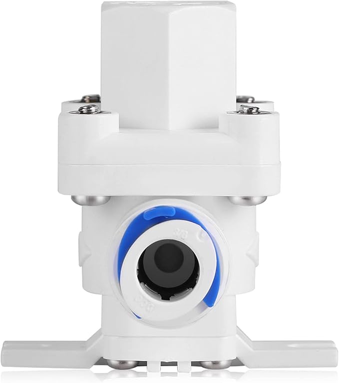 Garosa Water Pressure Relief Regulator Valve Plastic RO Water Filter Protection with Limiting Design for Faucet Purifier System