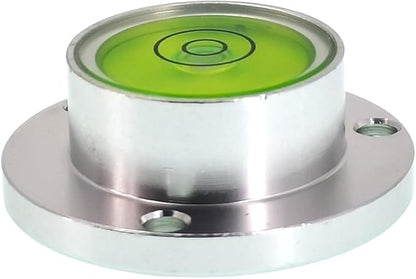 Metal Horizontal Bubble Bull's-Eye Level Universal Horizontal Bubble Flange Water Bubble Level Horizontal Bubble Small Household (30 * 11mm(Green))
