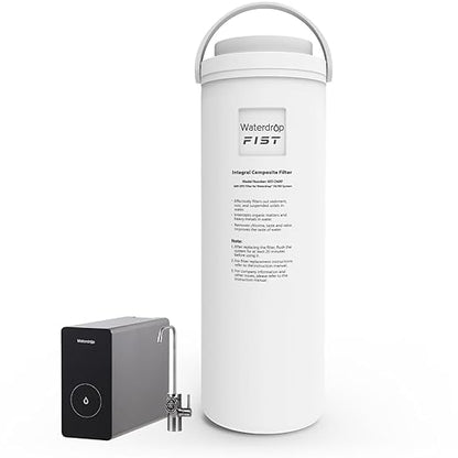 Waterdrop D6RF Filter, Replacement for D6 Tankless Reverse Osmosis System, 1-Year Lifetime, Reduce PFAS