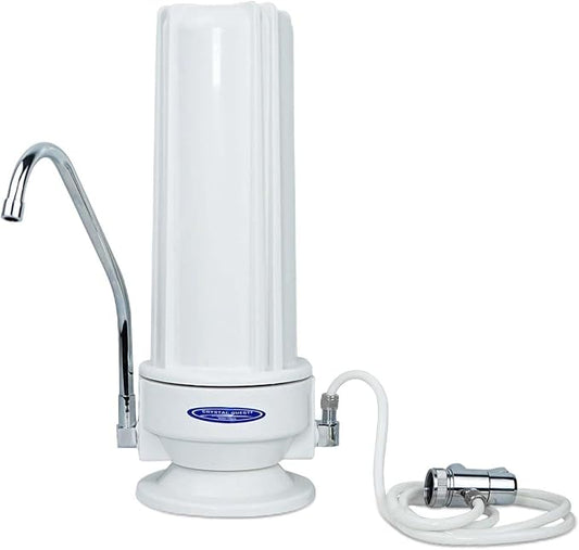 Crystal Quest Single Fluoride Countertop Water Filter System