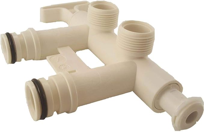 7129871 - Authentic OEM Part - Water Softener Bypass Valve with Threaded Adapters