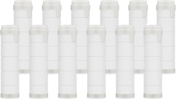 Drivse Showerhead, Drivse Filtered Shower Head With Handheld, High Pressure Handheld Hydrojet Nozzle Kit with Water Filter, Fits for Men, Women, Children and Pets. (12PCS Showerhead Filter)
