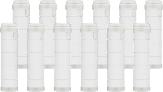 Drivse Showerhead, Drivse Filtered Shower Head With Handheld, High Pressure Handheld Hydrojet Nozzle Kit with Water Filter, Fits for Men, Women, Children and Pets. (12PCS Showerhead Filter)