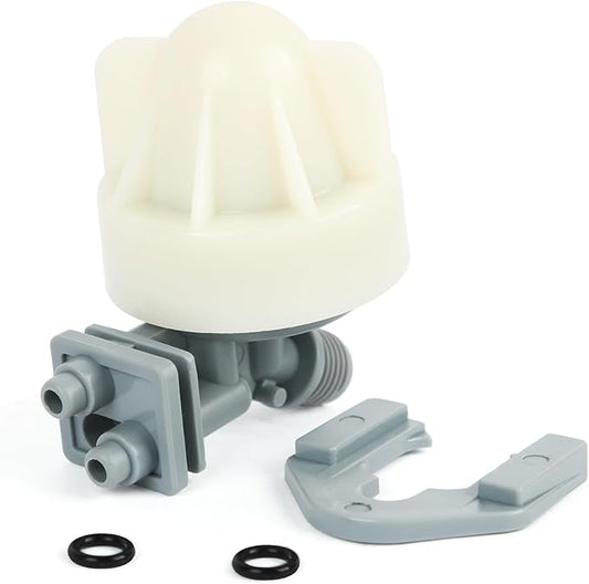 Water Softener Nozzle and Venturi Assembly 7187065 Replacement, Compatible with GE, Kenmore, Morton, Whirlpool, NorthStar, Rheem Replaces 7214969, 7165704, 7238450 and WS15X10027 WS15X10046