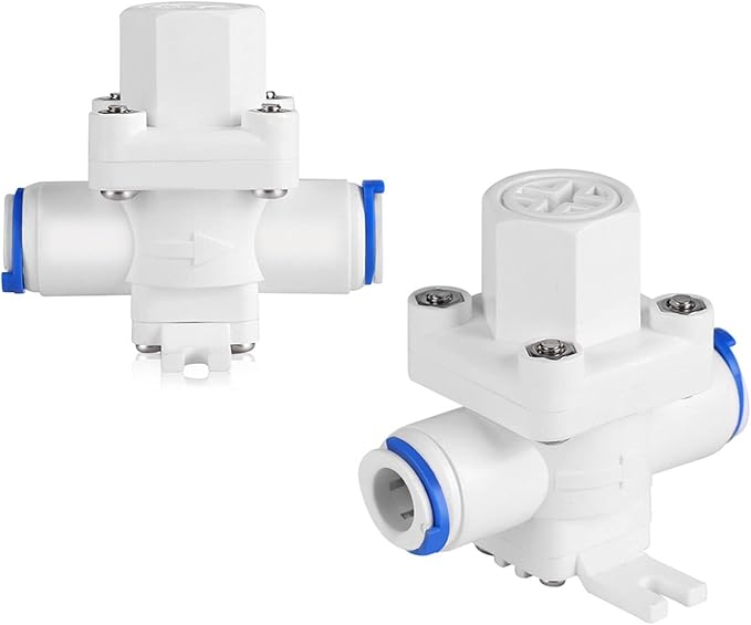 Garosa Water Pressure Relief Regulator Valve Plastic RO Water Filter Protection with Limiting Design for Faucet Purifier System