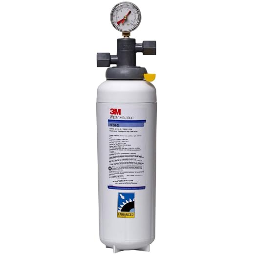 3M Water Filtration Products Water Filtration System ICE160-S for Commercial Ice Maker Machines