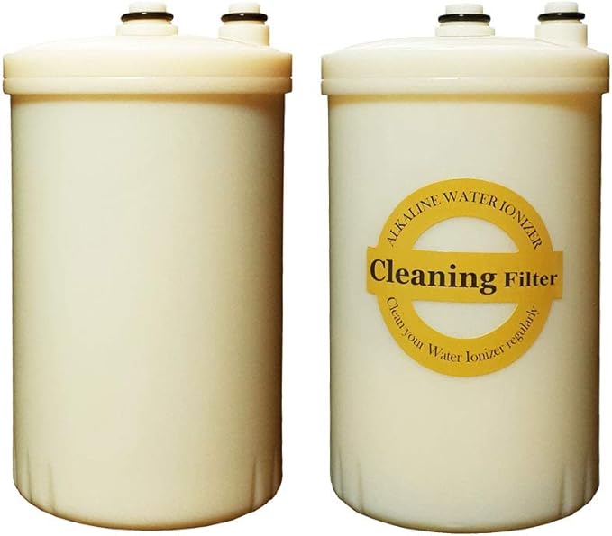 Replacement Filter Compatible with HG type Water Ionizers + Cleaning Cartridge (Not Compatible with HG-N Models)