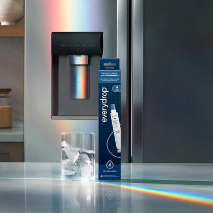 everydrop by Whirlpool Ice and Water Refrigerator Filter 6, EDR6D1, Single-Pack