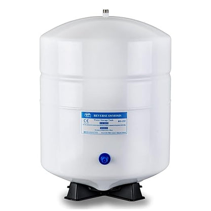 iSpring T55M 5.5 Gallon Residential Pre-Pressurized Water Storage Tank for Reverse Osmosis (RO) Systems , White