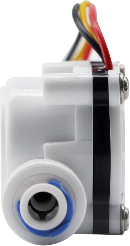 DIGITEN 1/4 Quick Connect 0.3-10L/min Water Hall Effect Flow Sensor Meter