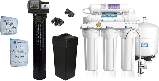 AFWFilters WQA Certified Water Purification Unit - Removes 99% of Impurities, Guaranteed to Provide Safe Drinking Water