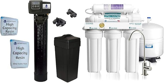 AFWFilters WQA Certified Water Purification Unit - Removes 99% of Impurities, Guaranteed to Provide Safe Drinking Water