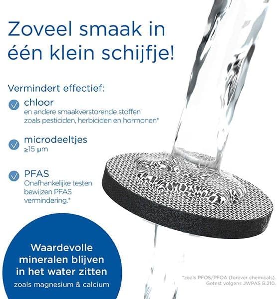 BRITA Water Filter Bottle Apricot (600ml) incl. 2x MicroDisc Filters - portable water filtration bottle for hydration on-the-go, filters chlorine, organic impurities, hormones & pesticides