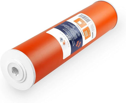 Aquaboon 5 Micron 20 x 4.5 Whole House Water Filter Replacement Cartridge KDF for 1-Stage Water Filtration System 1 Pack