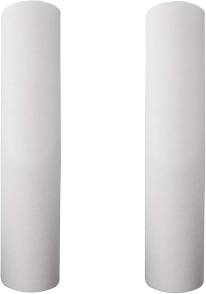 Tier1 50 Micron 20x4.5 Water Filter | Spun Wound Polypropylene Whole House Water Pre-Filter Cartridge | Replacement for Hydronix SDC-45-2050, P50-20BB | 4.5 x 20 Sediment Water Filter (2-Pack)