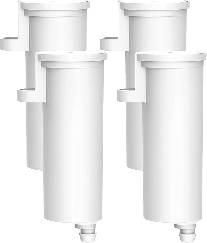 Waterdrop C33 Ice Maker Water Filter, Replacement for GE® Profile Opal Nugget Ice Maker Filter, P4INKFILTR, with Ring Pull, NSF 42&372 Certified, 4 Pack